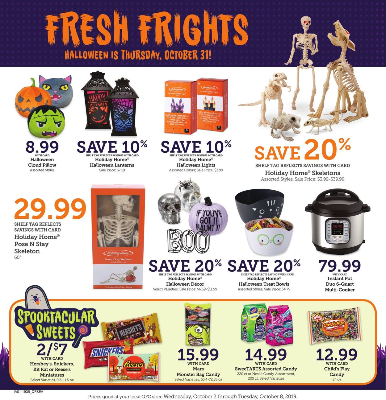 Catalogue QFC from 10/02/2019