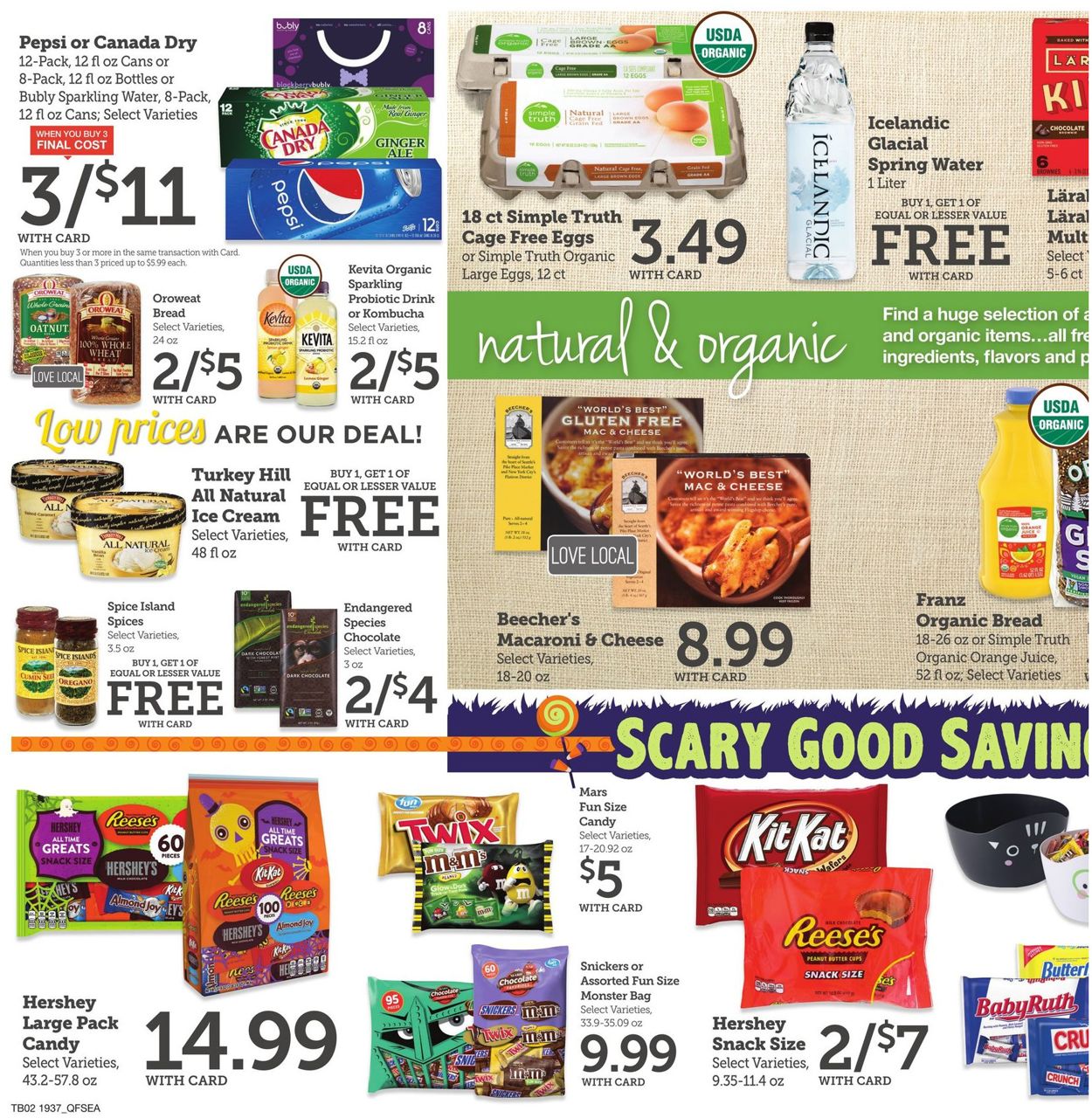Catalogue QFC from 10/16/2019