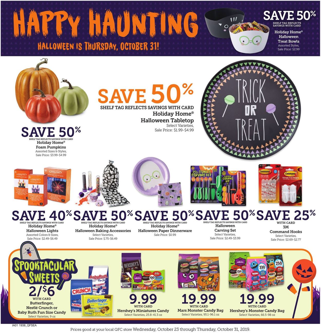 Catalogue QFC from 10/23/2019