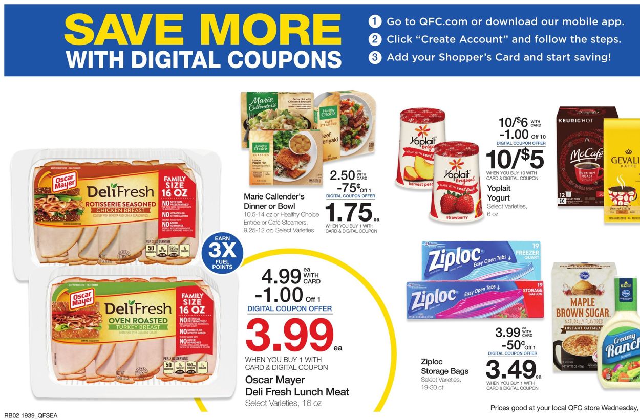 Catalogue QFC from 10/30/2019