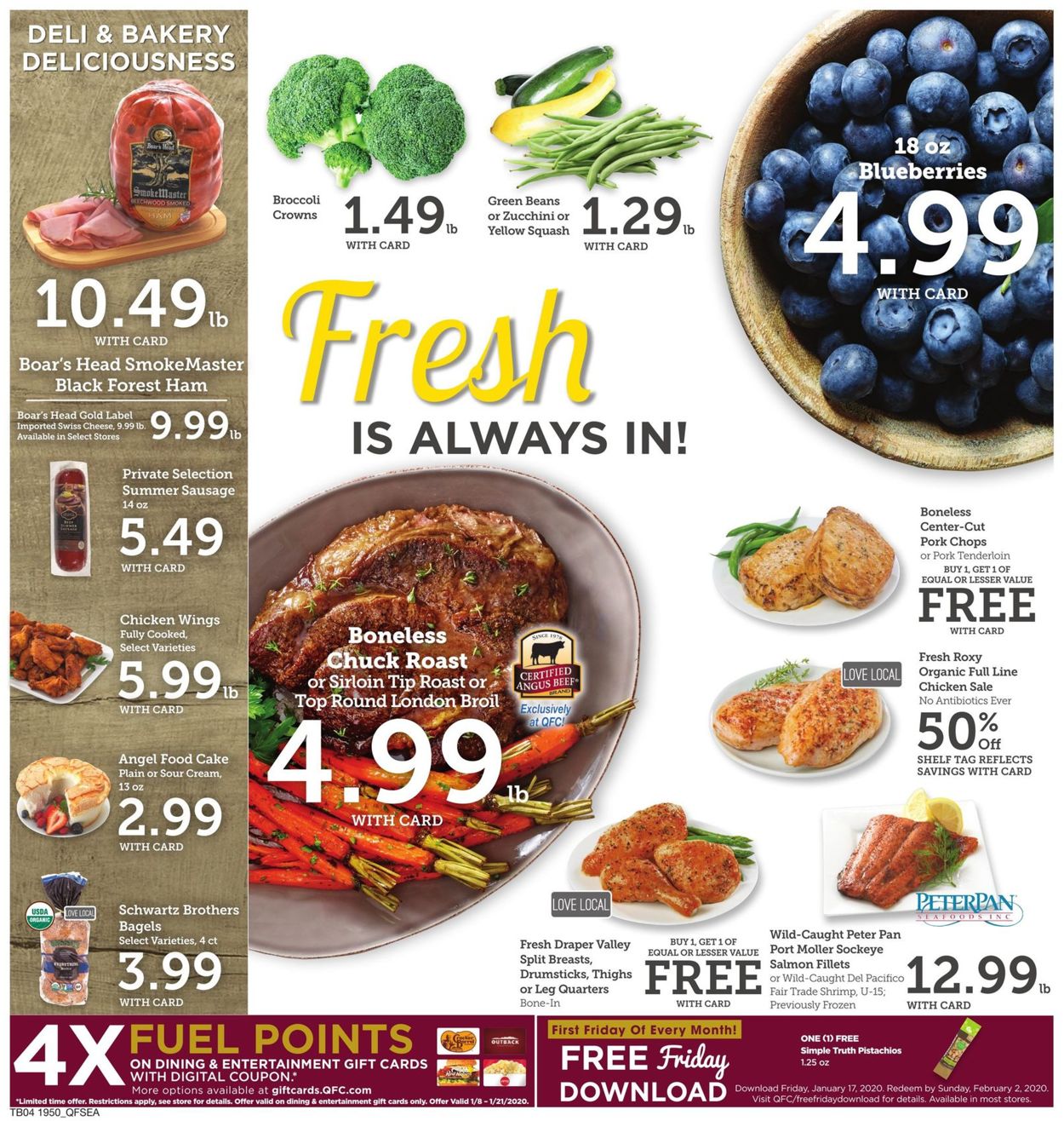 Catalogue QFC from 01/15/2020