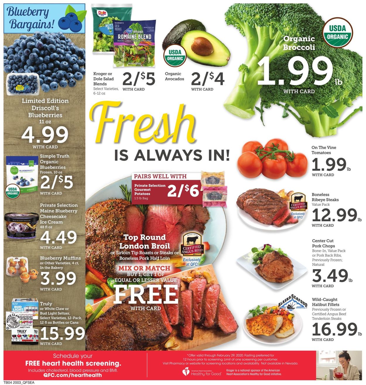Catalogue QFC from 02/19/2020