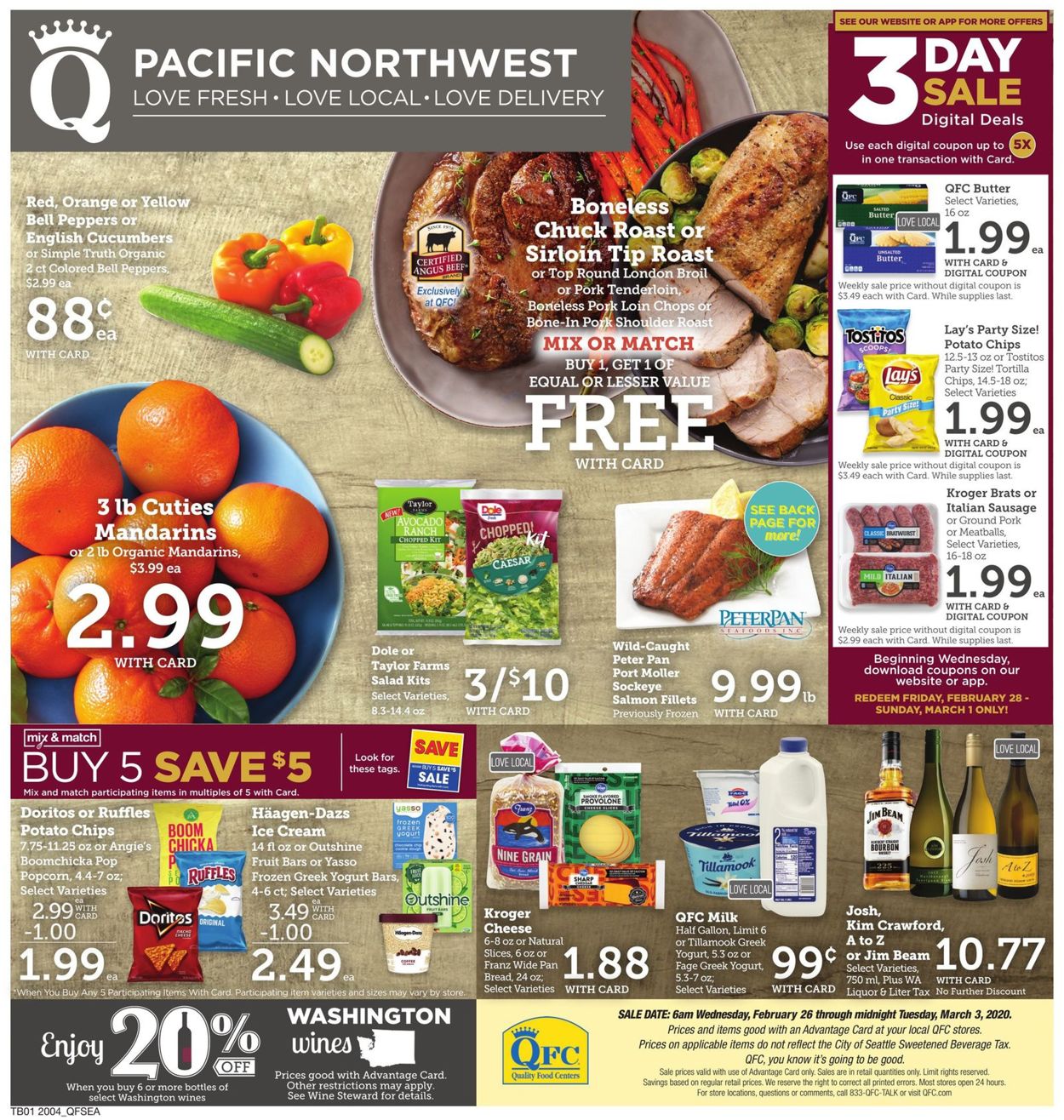 Catalogue QFC from 02/26/2020
