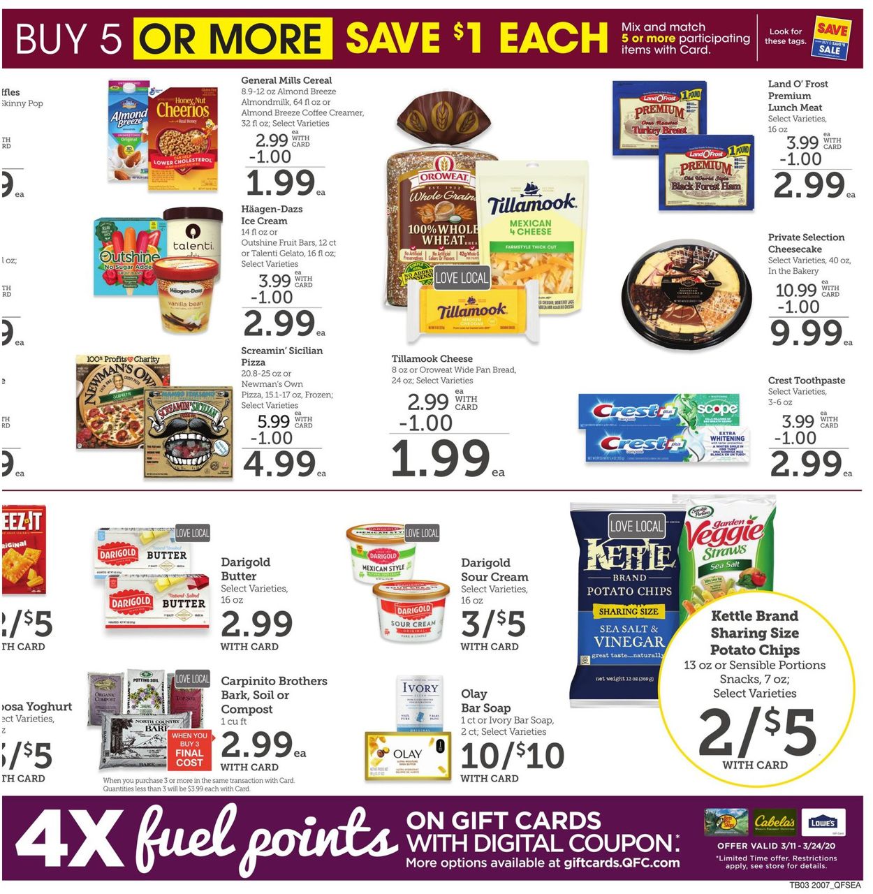 Catalogue QFC from 03/18/2020