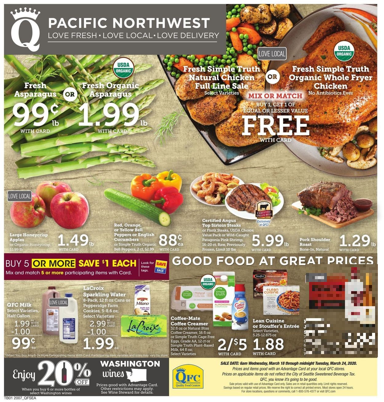 Catalogue QFC from 03/18/2020