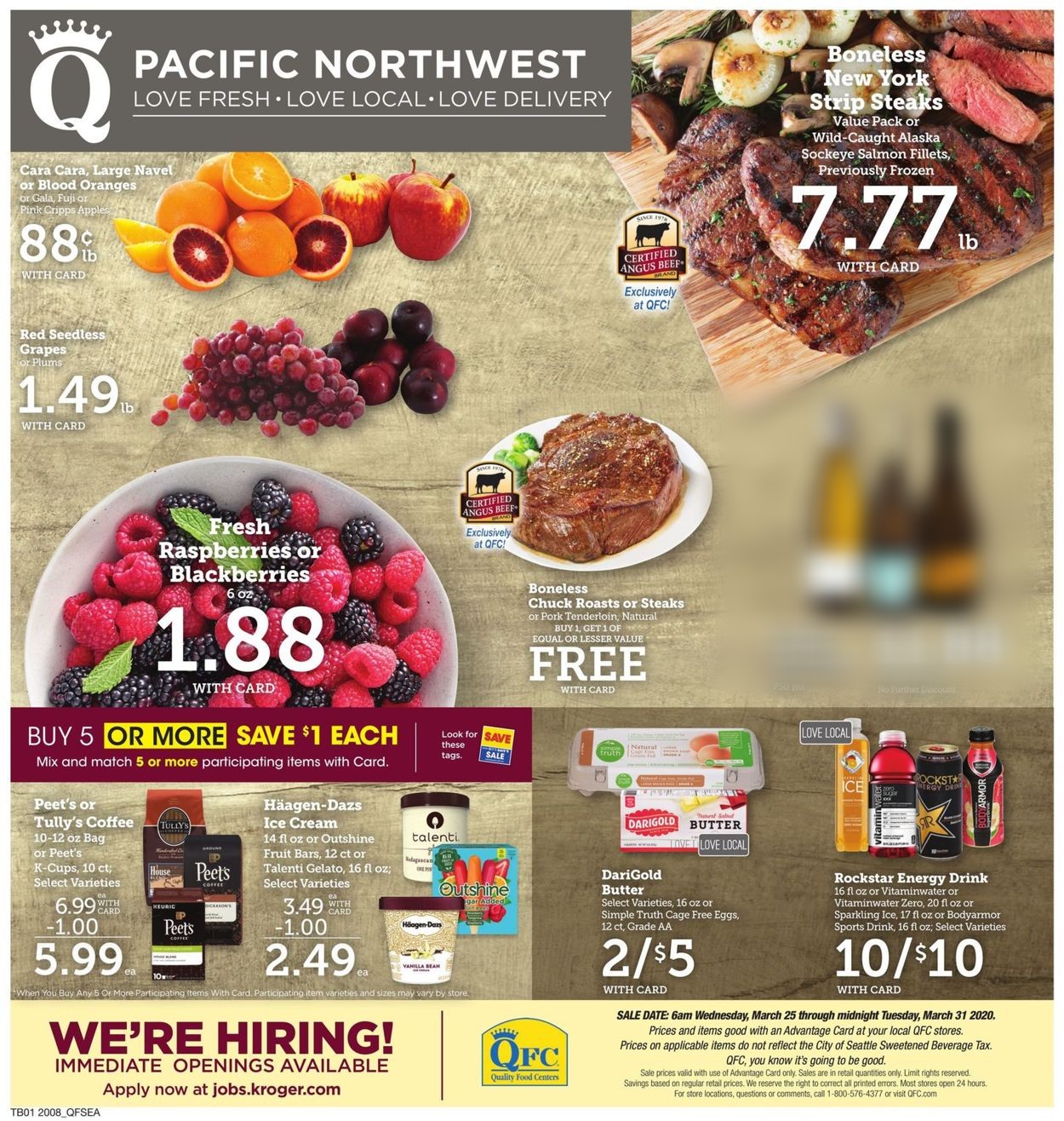 Catalogue QFC from 03/25/2020