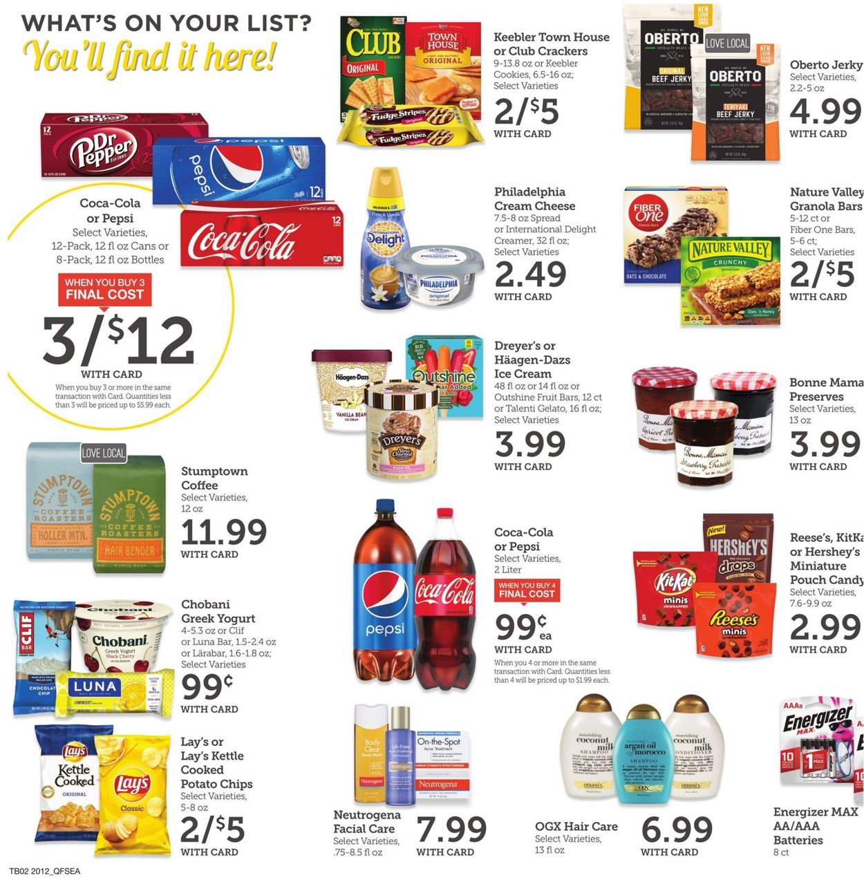 Catalogue QFC from 04/22/2020