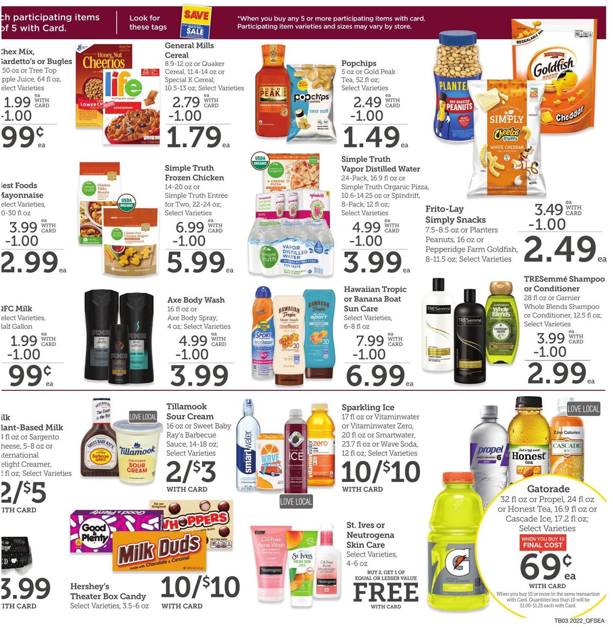 Catalogue QFC from 07/01/2020