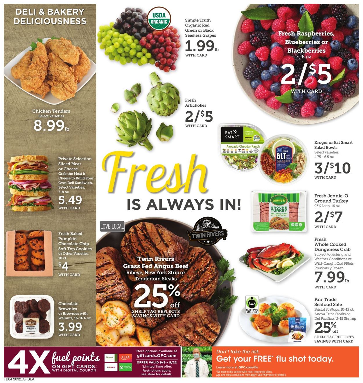 Catalogue QFC from 09/09/2020