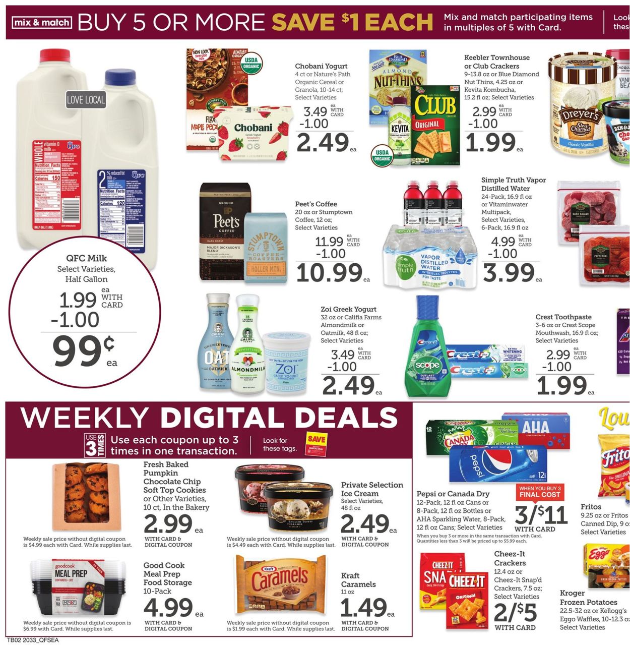 Catalogue QFC from 09/16/2020