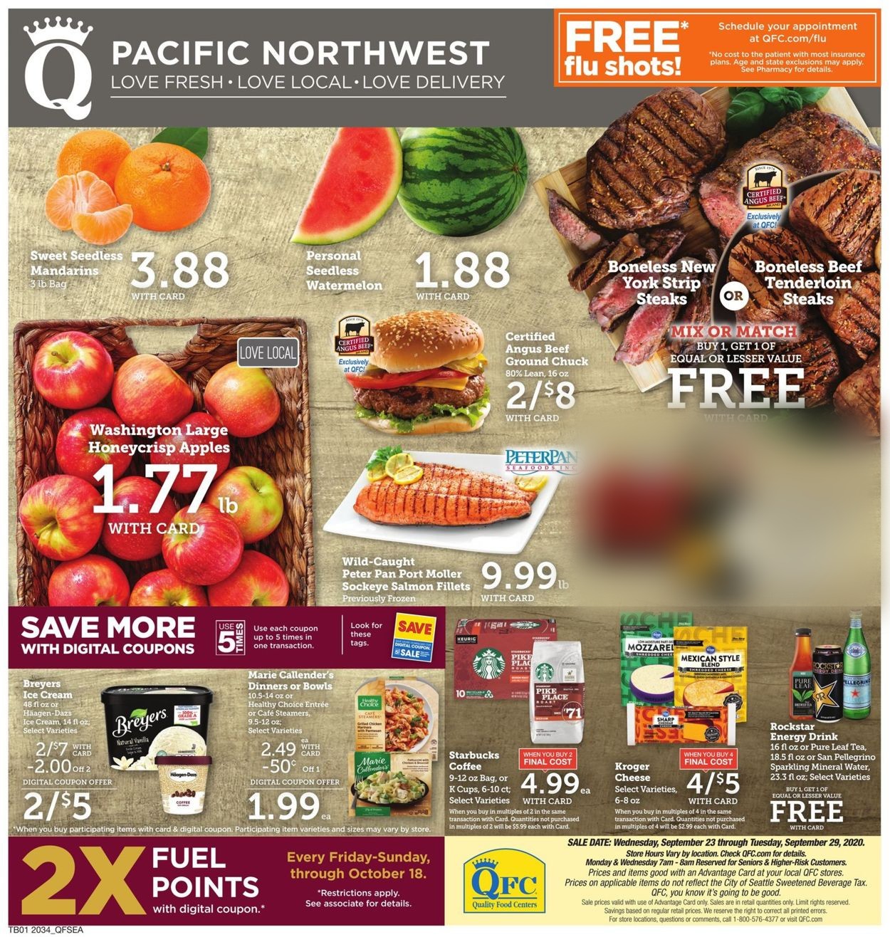 Catalogue QFC from 09/23/2020