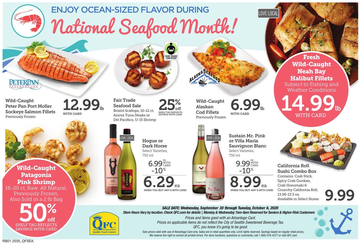 Catalogue QFC from 09/30/2020
