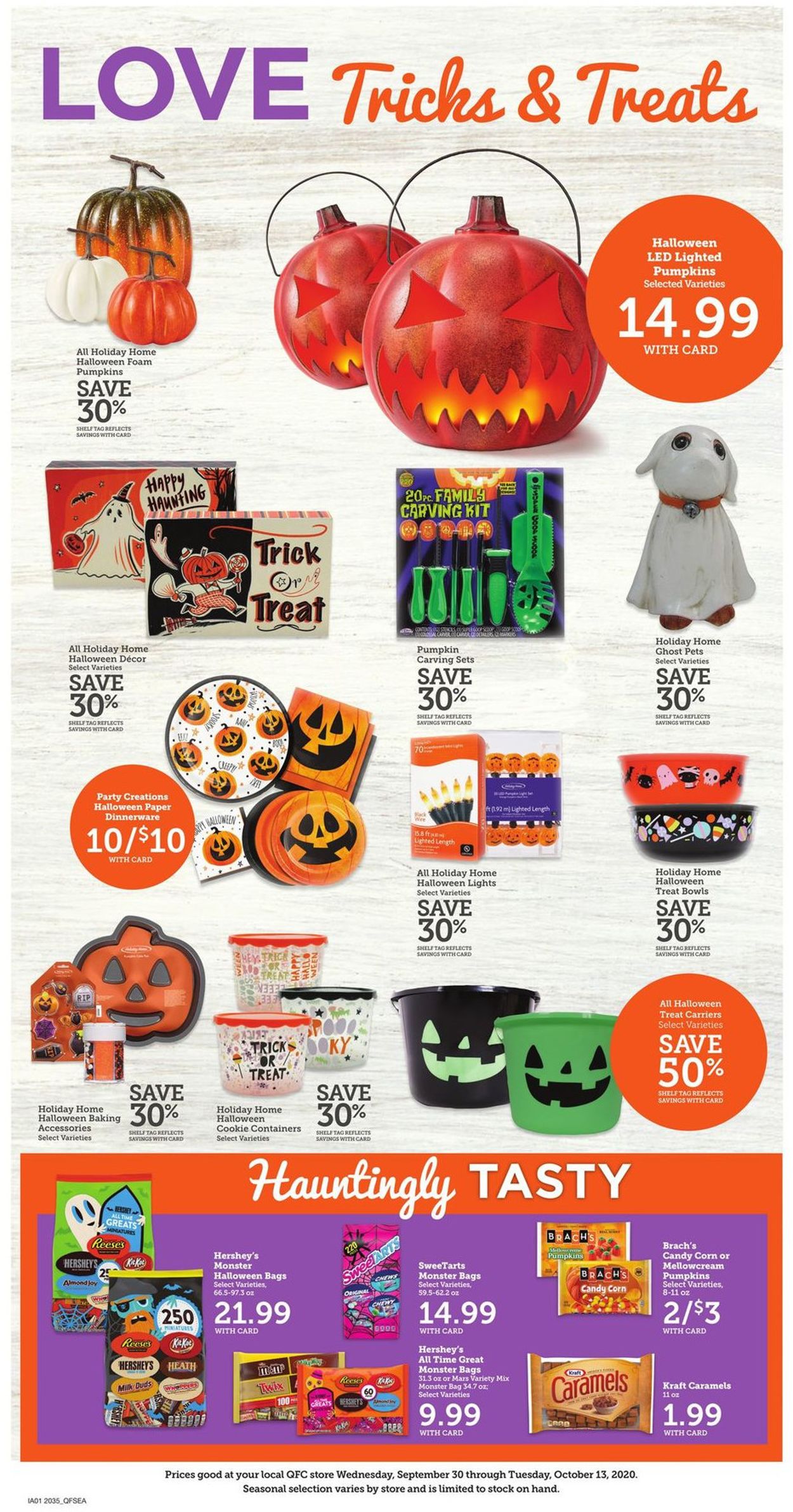 Catalogue QFC from 09/30/2020