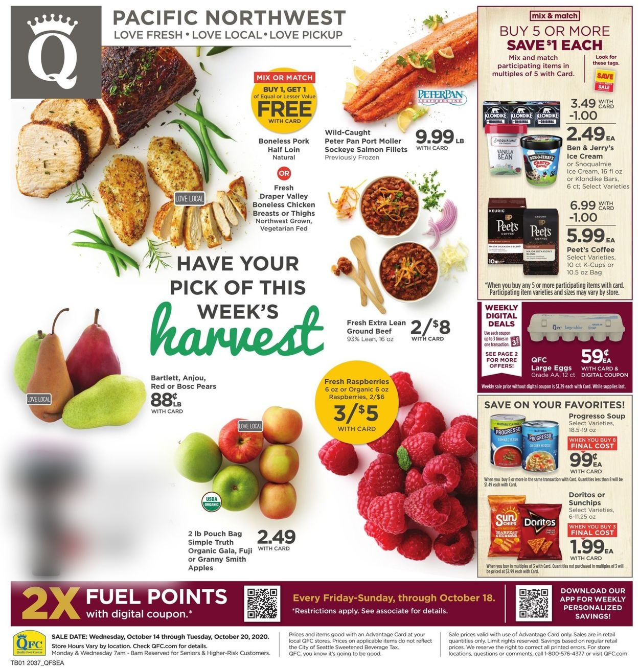 Catalogue QFC from 10/14/2020