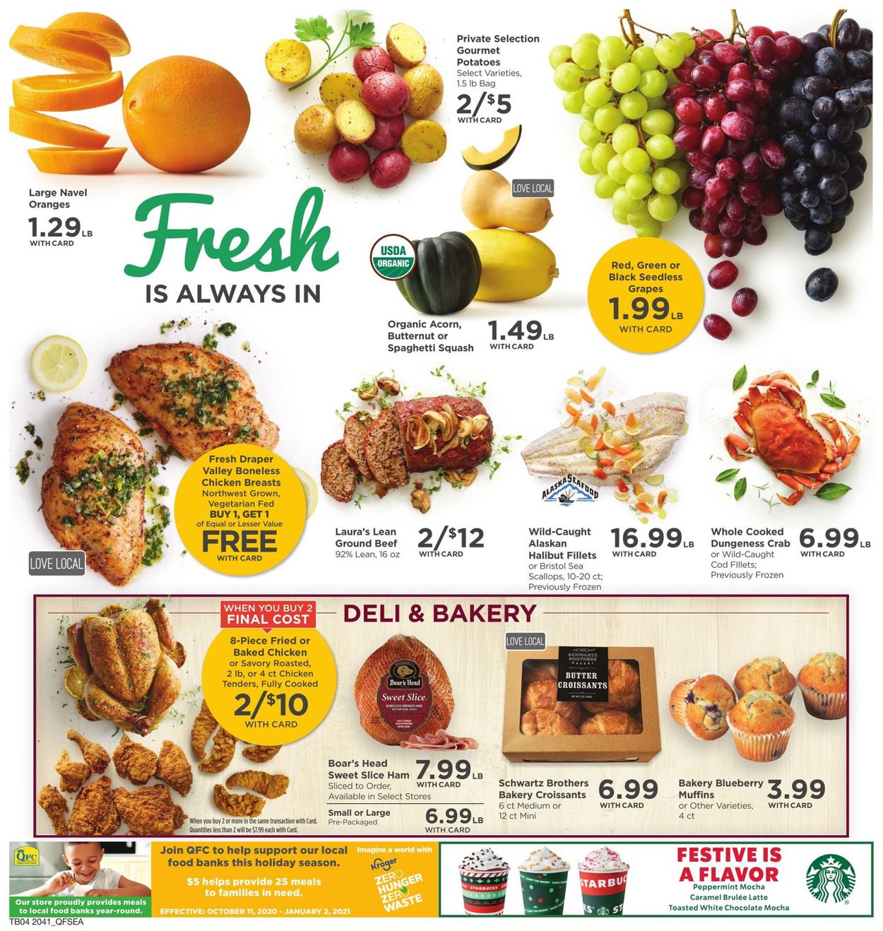 Catalogue QFC from 11/11/2020