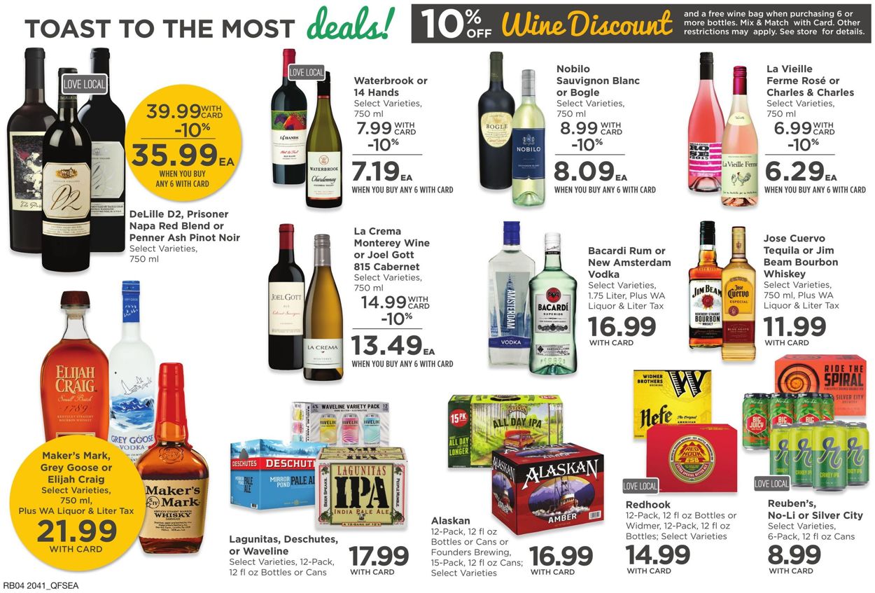 Catalogue QFC from 11/11/2020