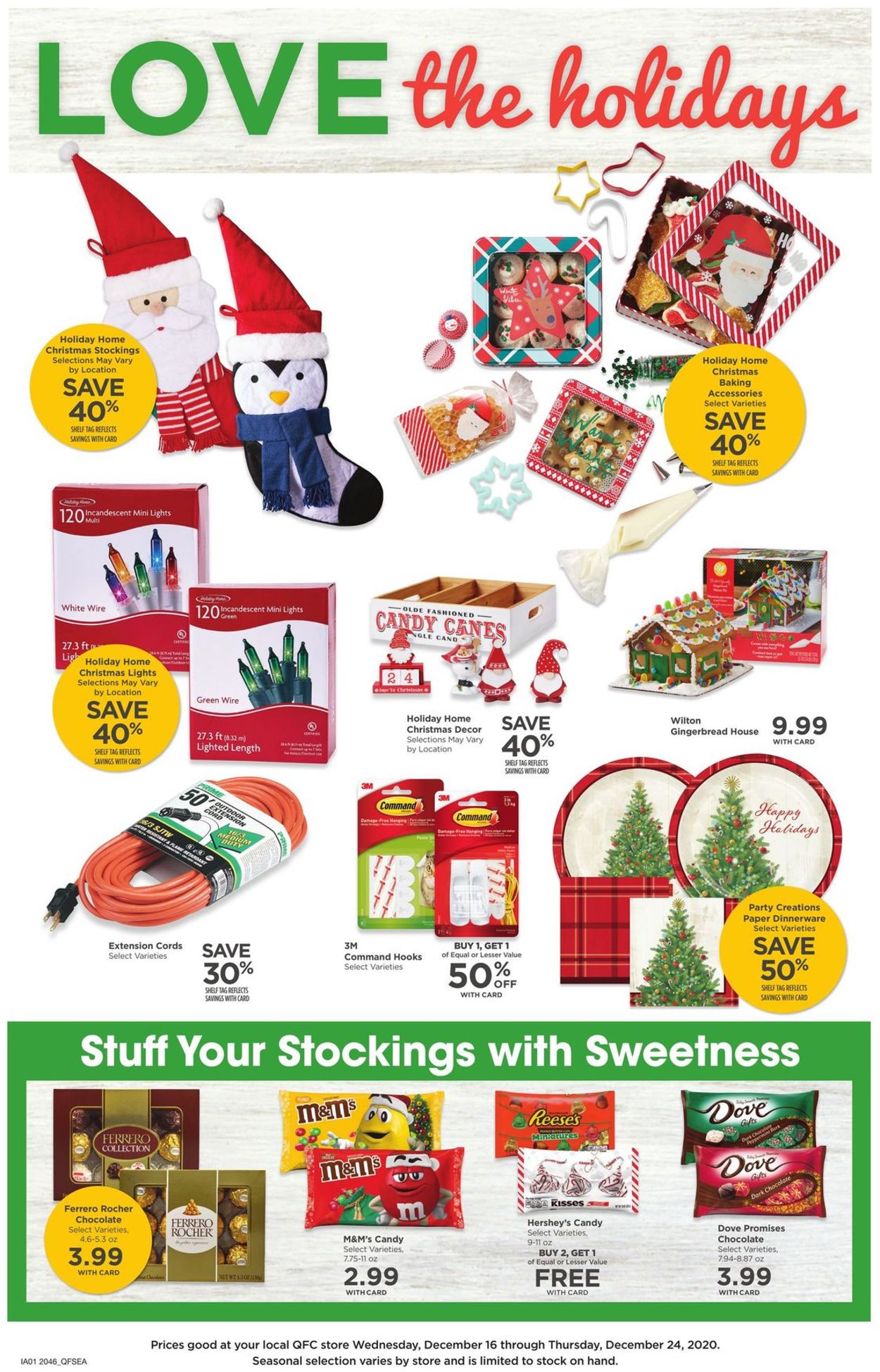 Catalogue QFC Christmas 2020 from 12/16/2020
