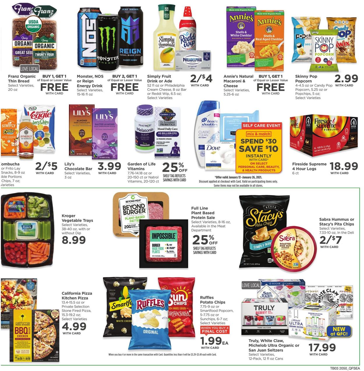 Catalogue QFC from 01/13/2021