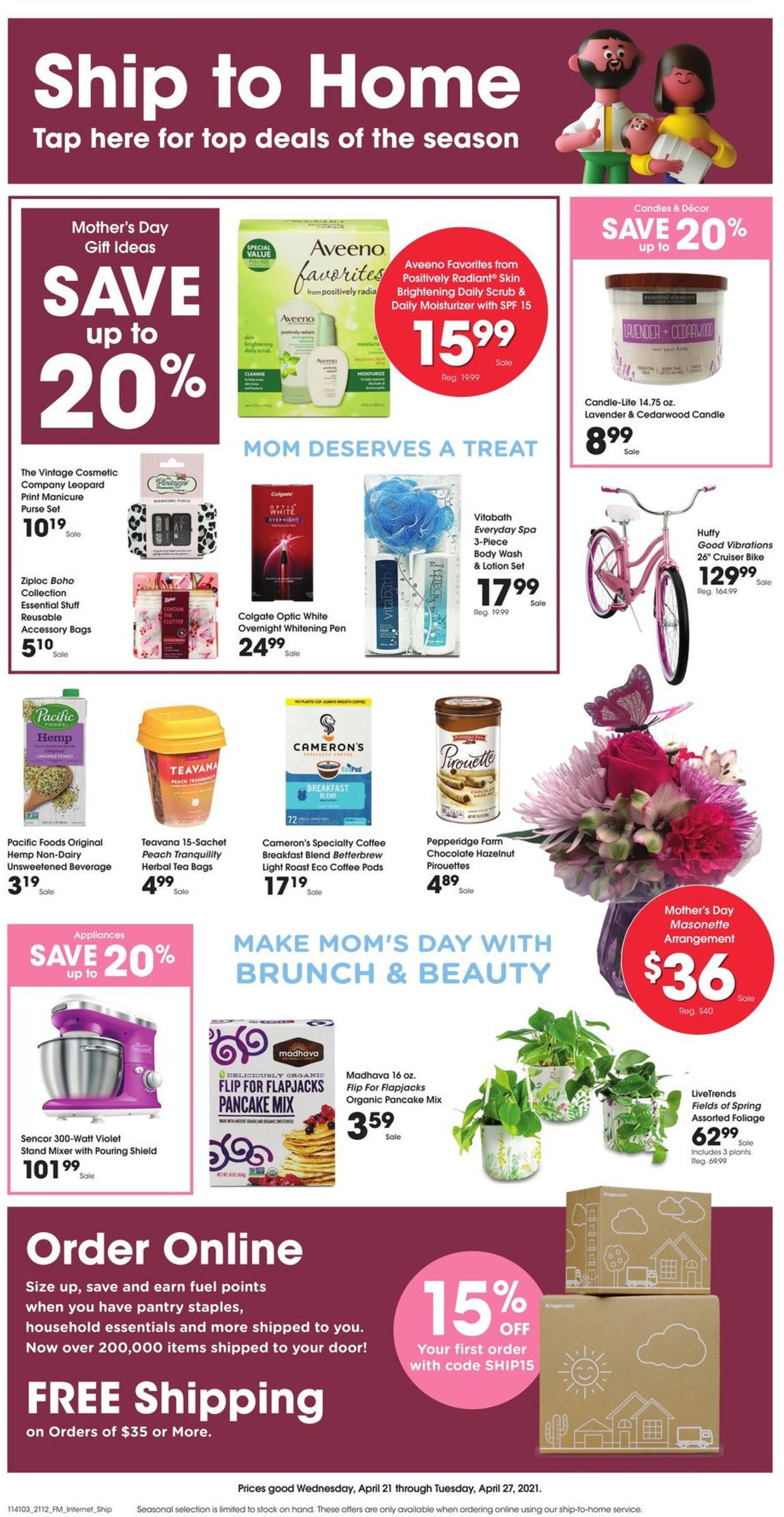 Catalogue QFC from 04/21/2021