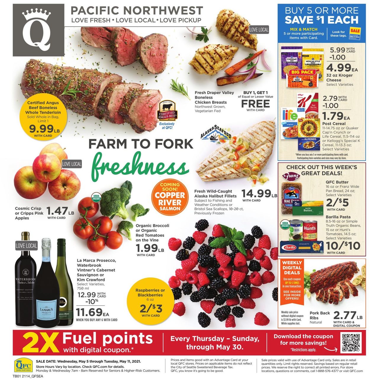 Catalogue QFC from 05/05/2021