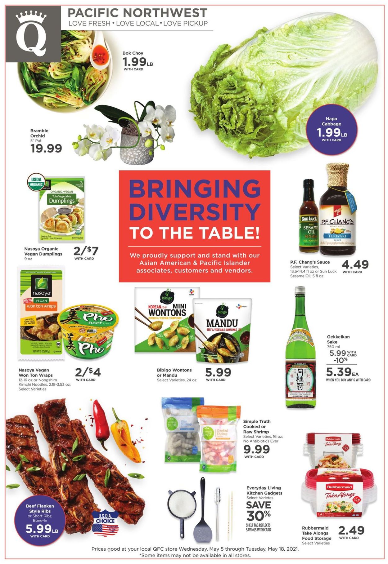 Catalogue QFC from 05/05/2021