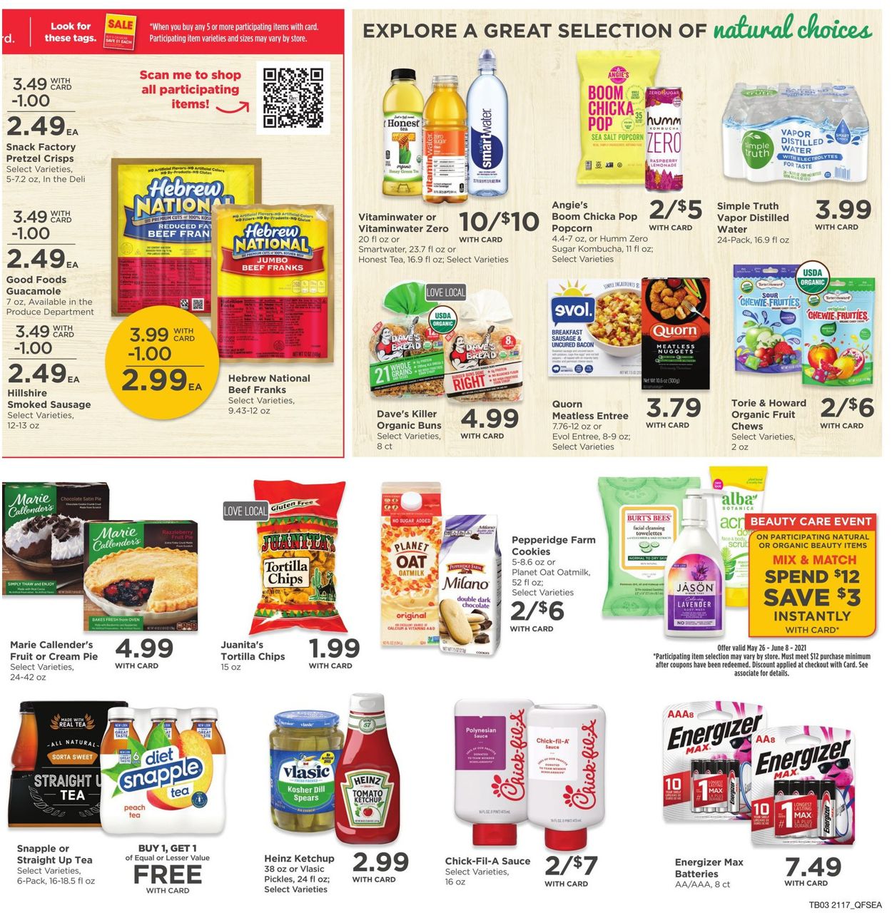 Catalogue QFC from 05/26/2021