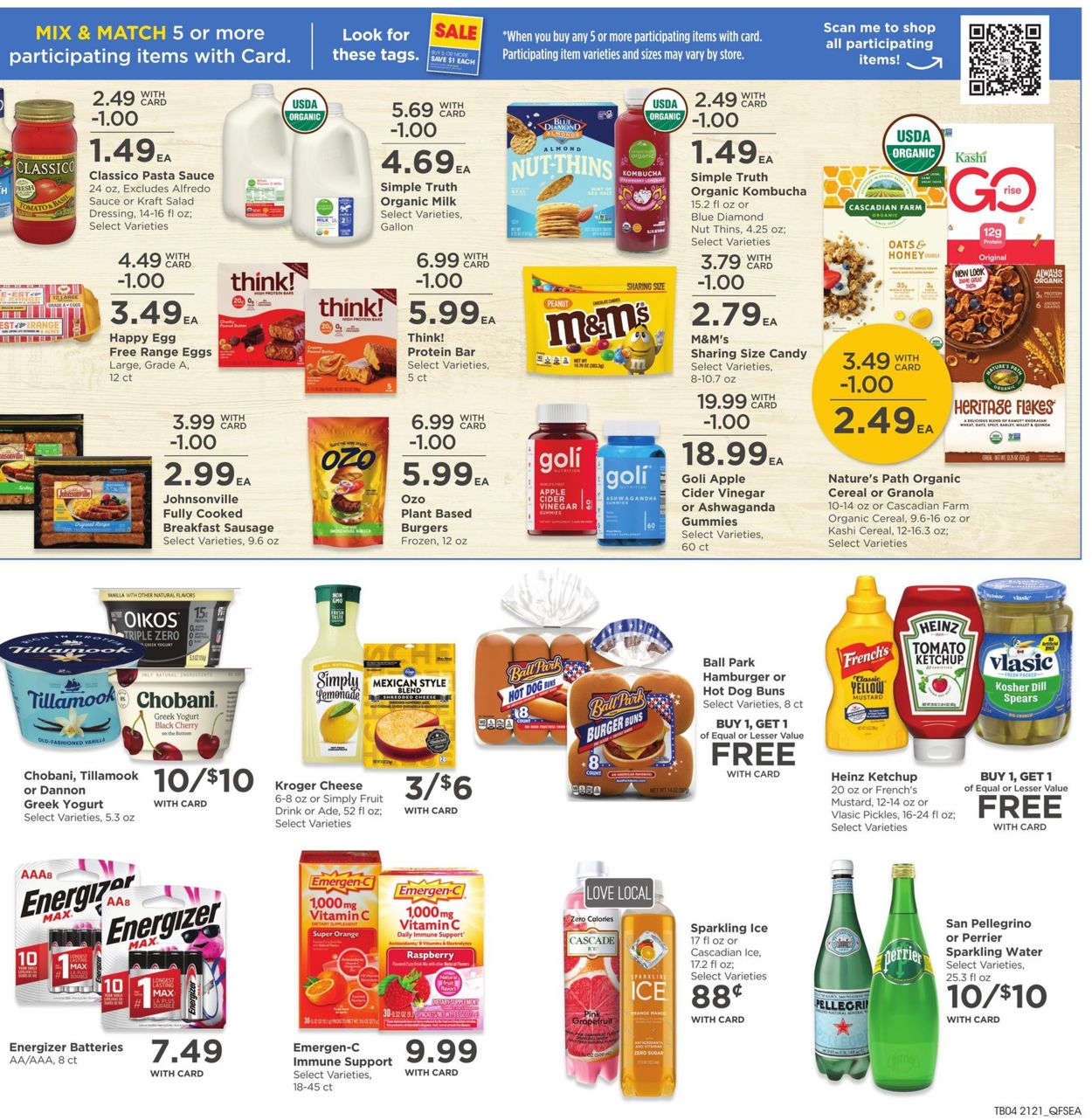 Catalogue QFC from 06/23/2021