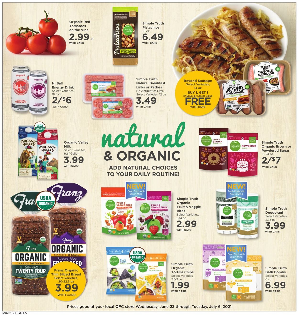 Catalogue QFC from 06/30/2021