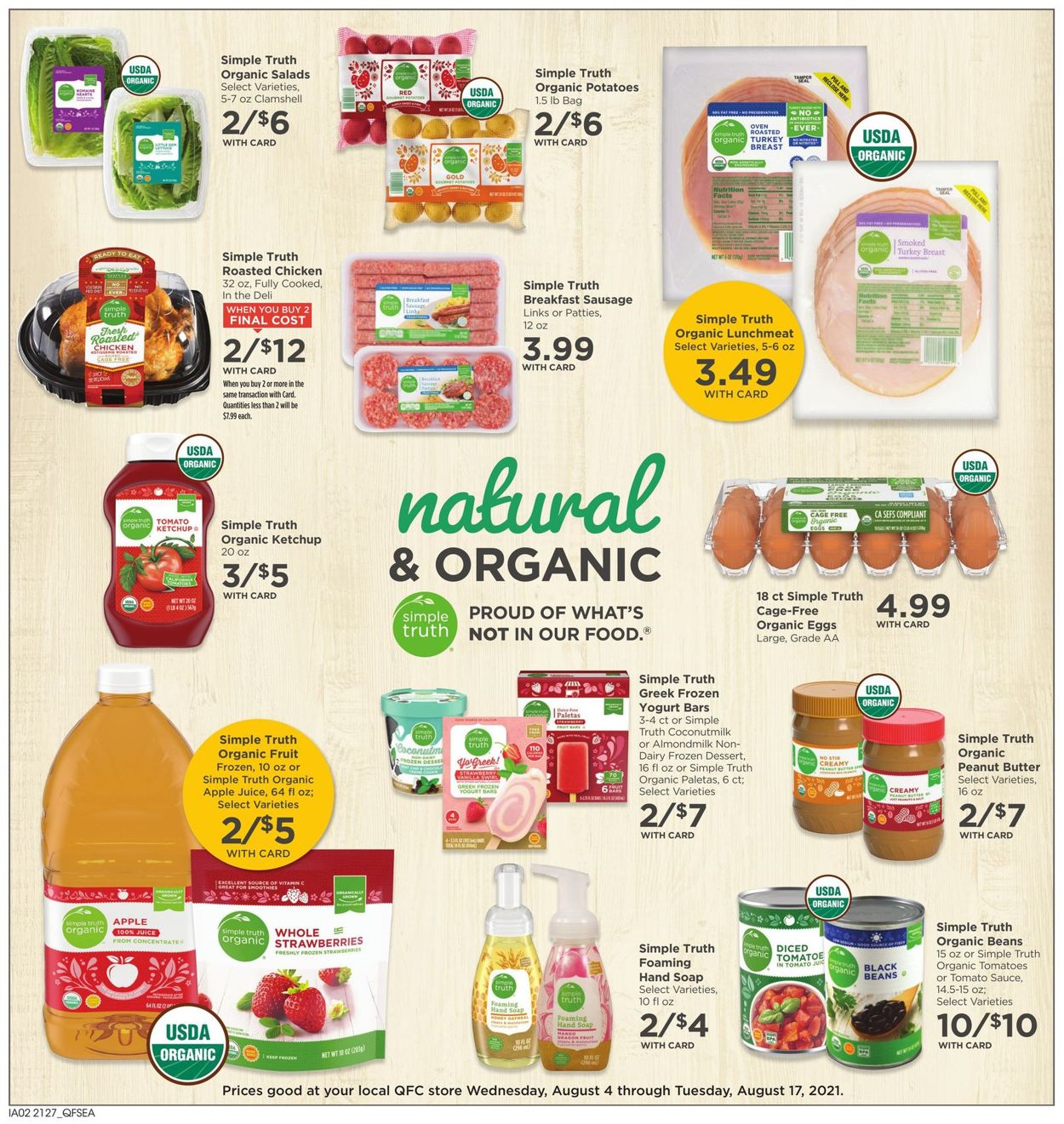 Catalogue QFC from 08/04/2021