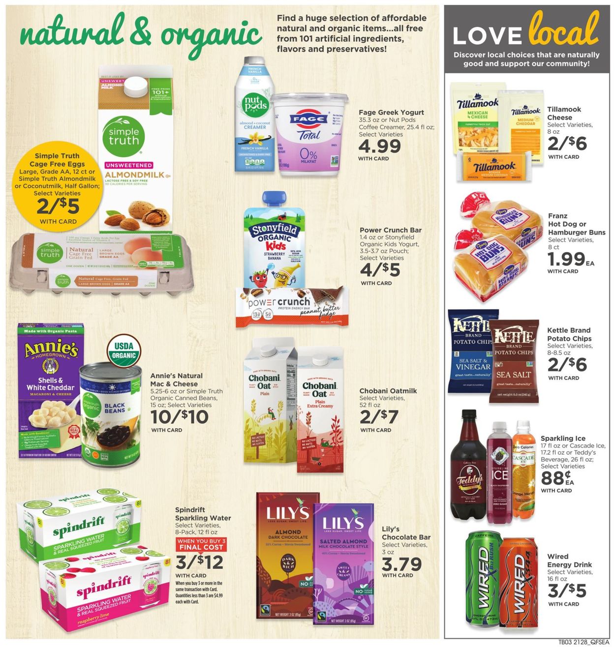 Catalogue QFC from 08/11/2021