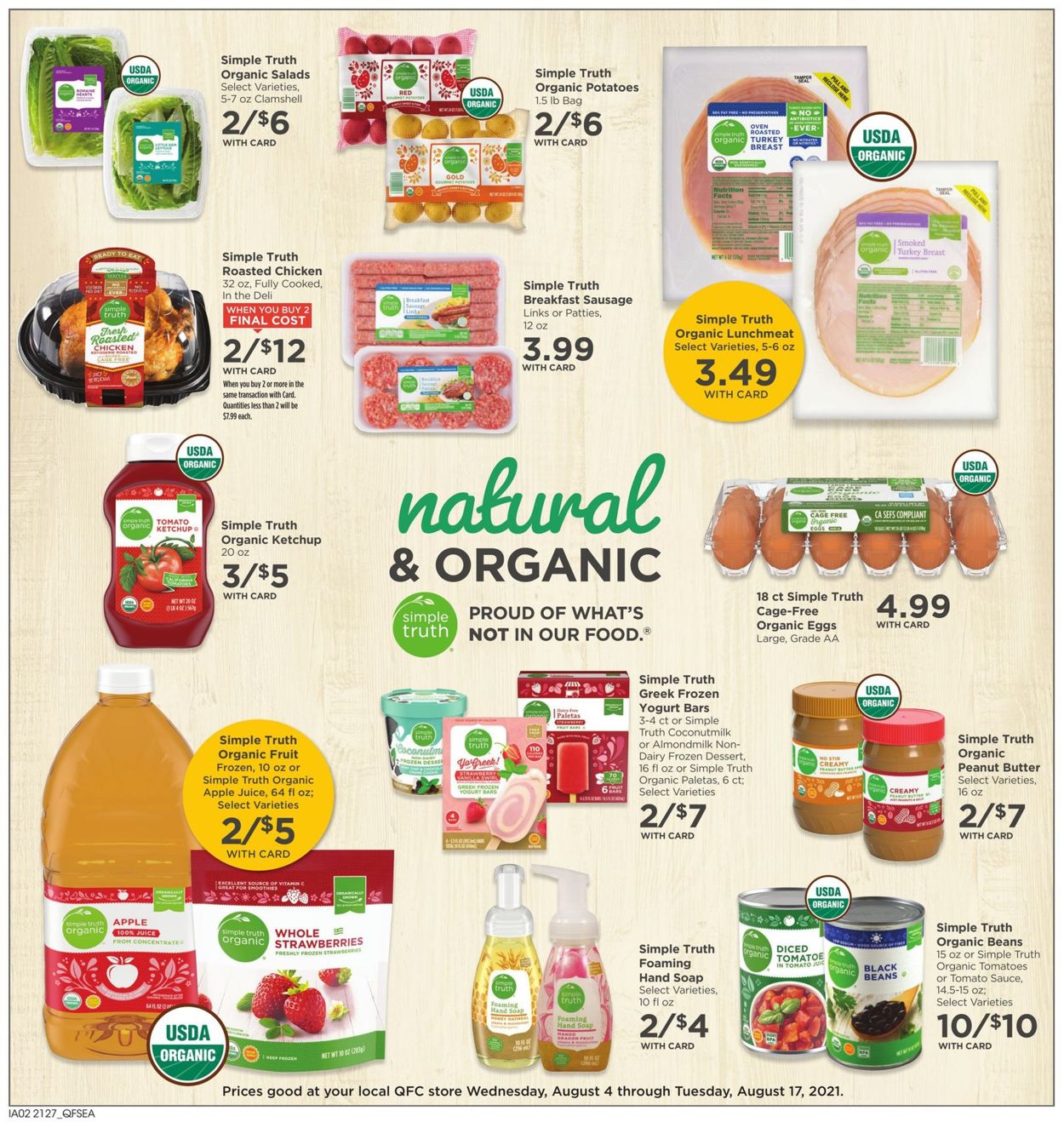 Catalogue QFC from 08/11/2021