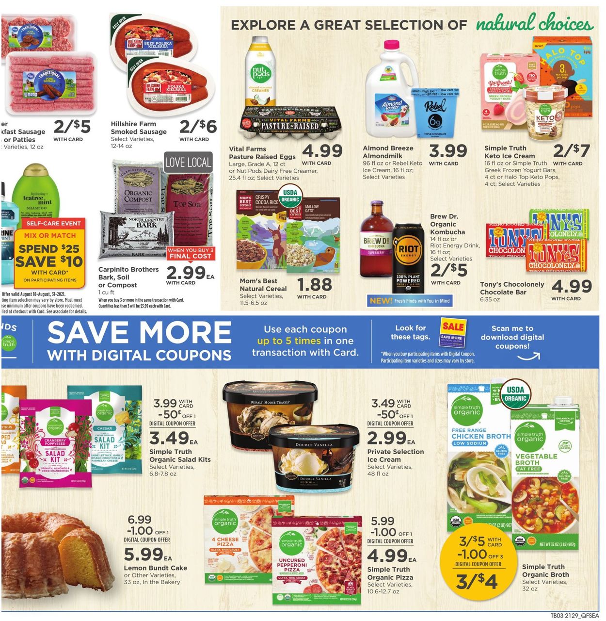Catalogue QFC from 08/18/2021