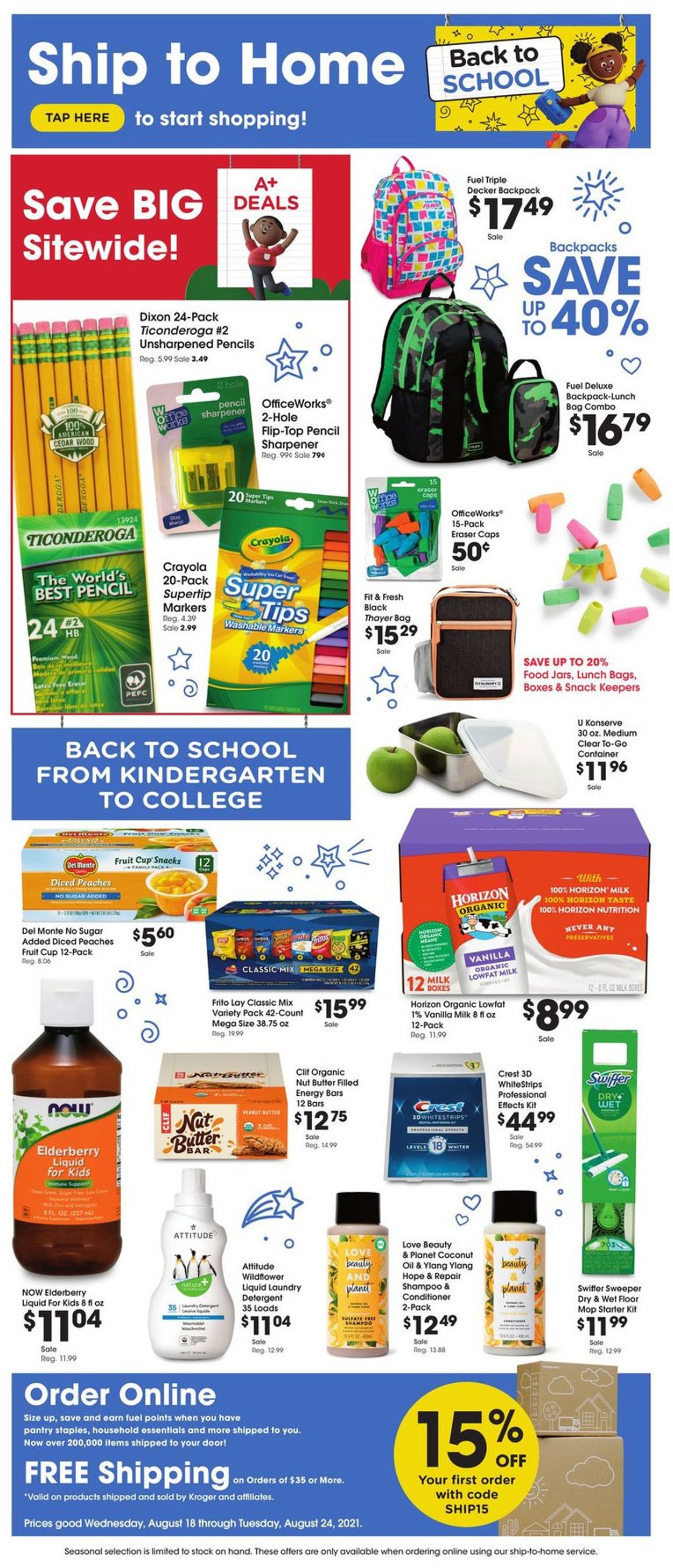 Catalogue QFC from 08/18/2021