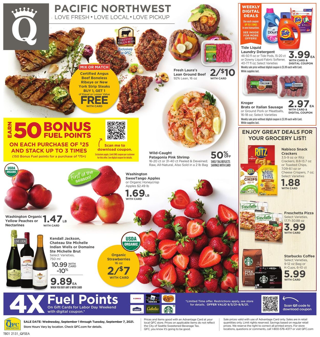 Catalogue QFC from 09/01/2021