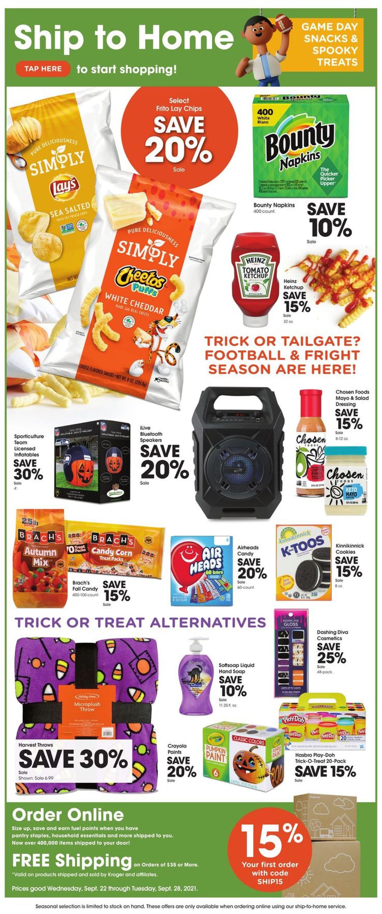 Catalogue QFC from 09/22/2021