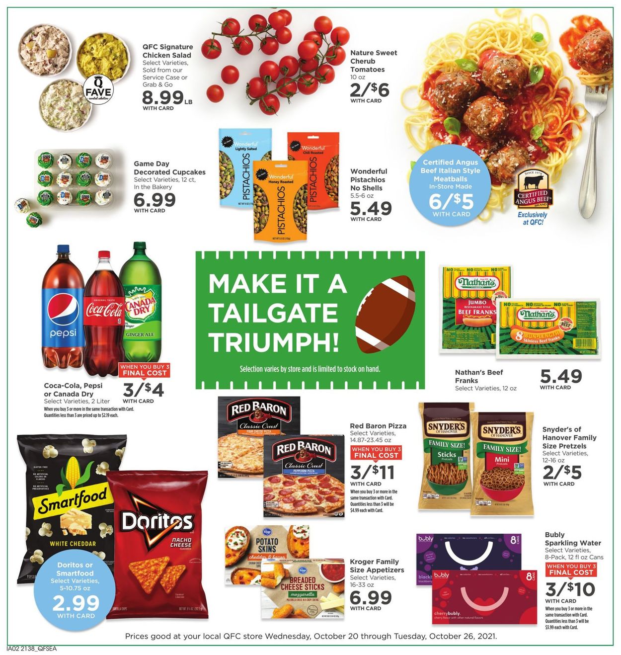 Catalogue QFC from 10/20/2021