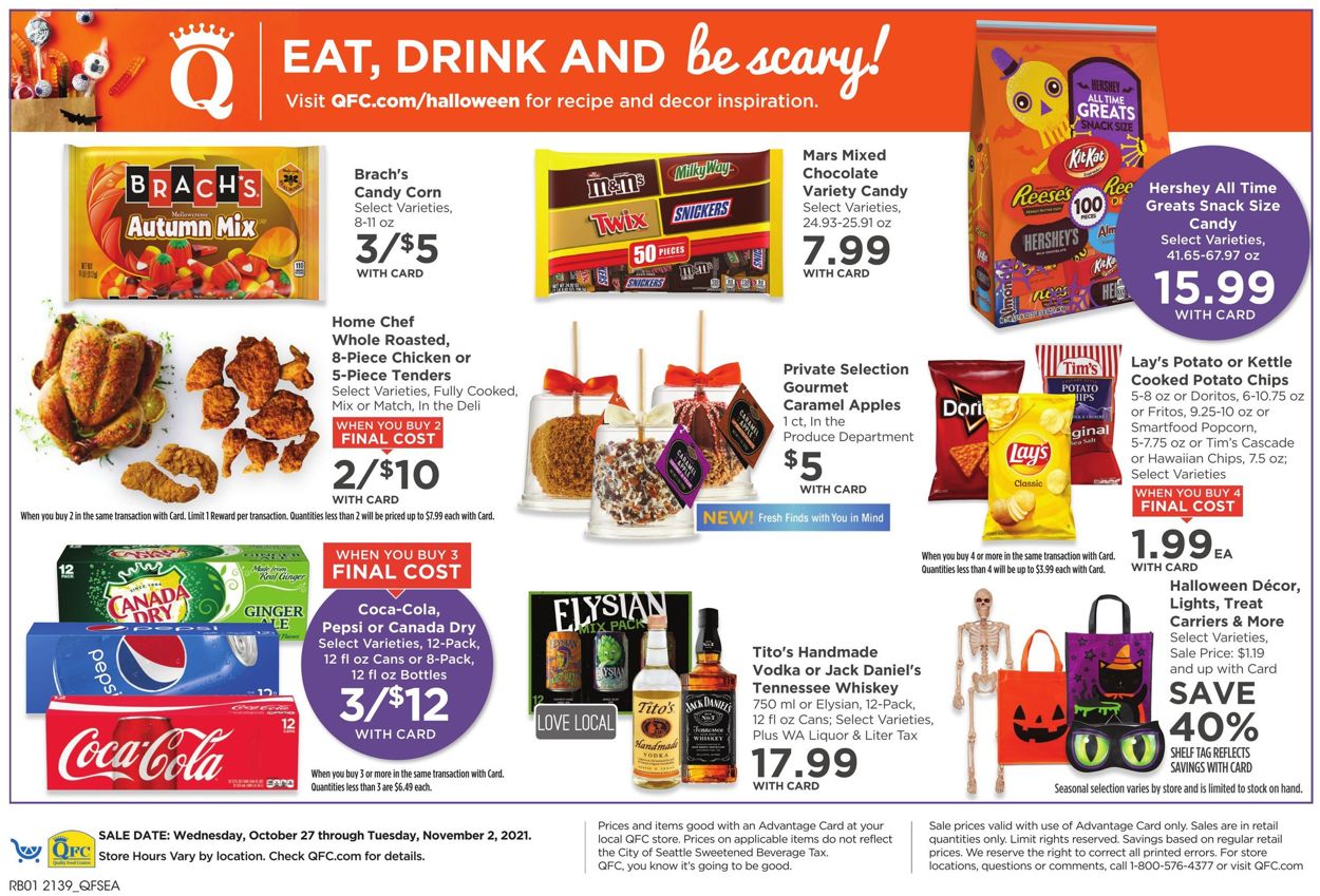 Catalogue QFC HALLOWEEN 2021 from 10/27/2021