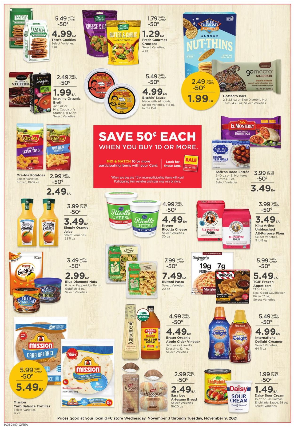 Catalogue QFC from 11/03/2021