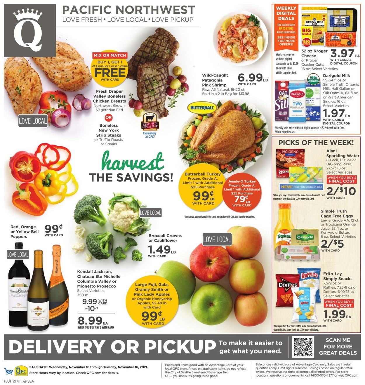 Catalogue QFC BLACK FRIDAY 2021 from 11/10/2021