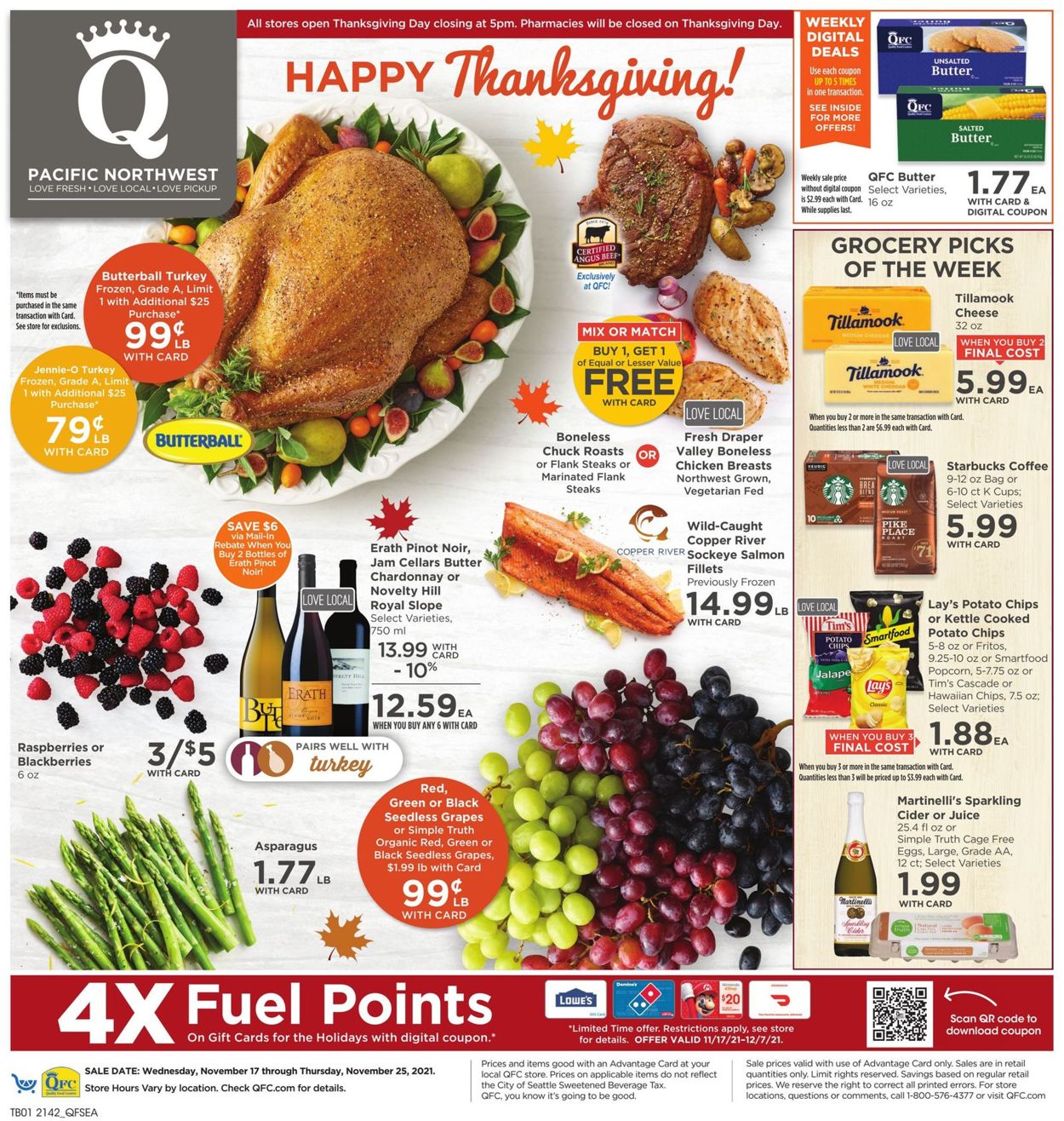 Catalogue QFC BLACK FRIDAY 2021 from 11/17/2021