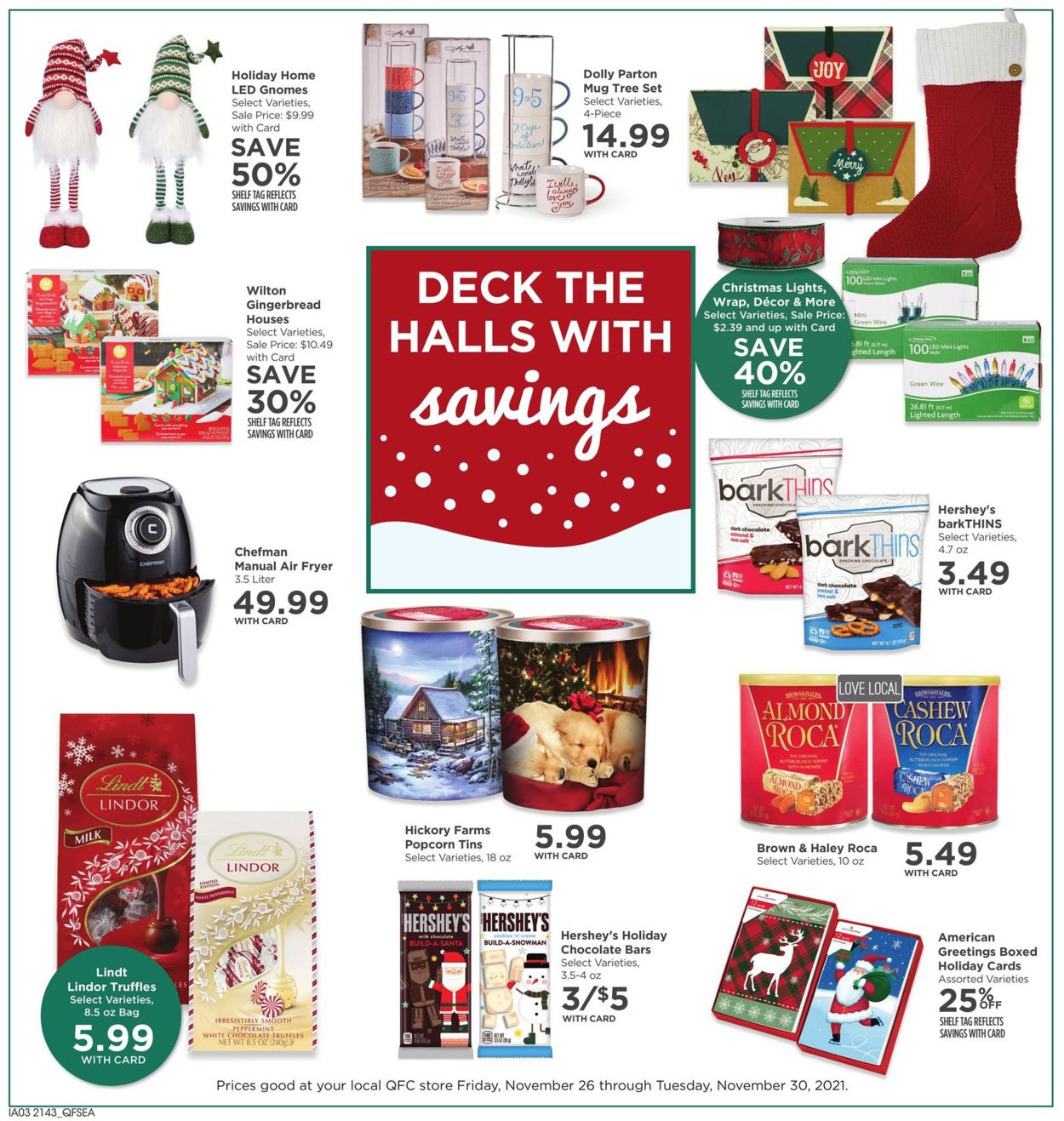 Catalogue QFC BLACK FRIDAY 2021 from 11/26/2021