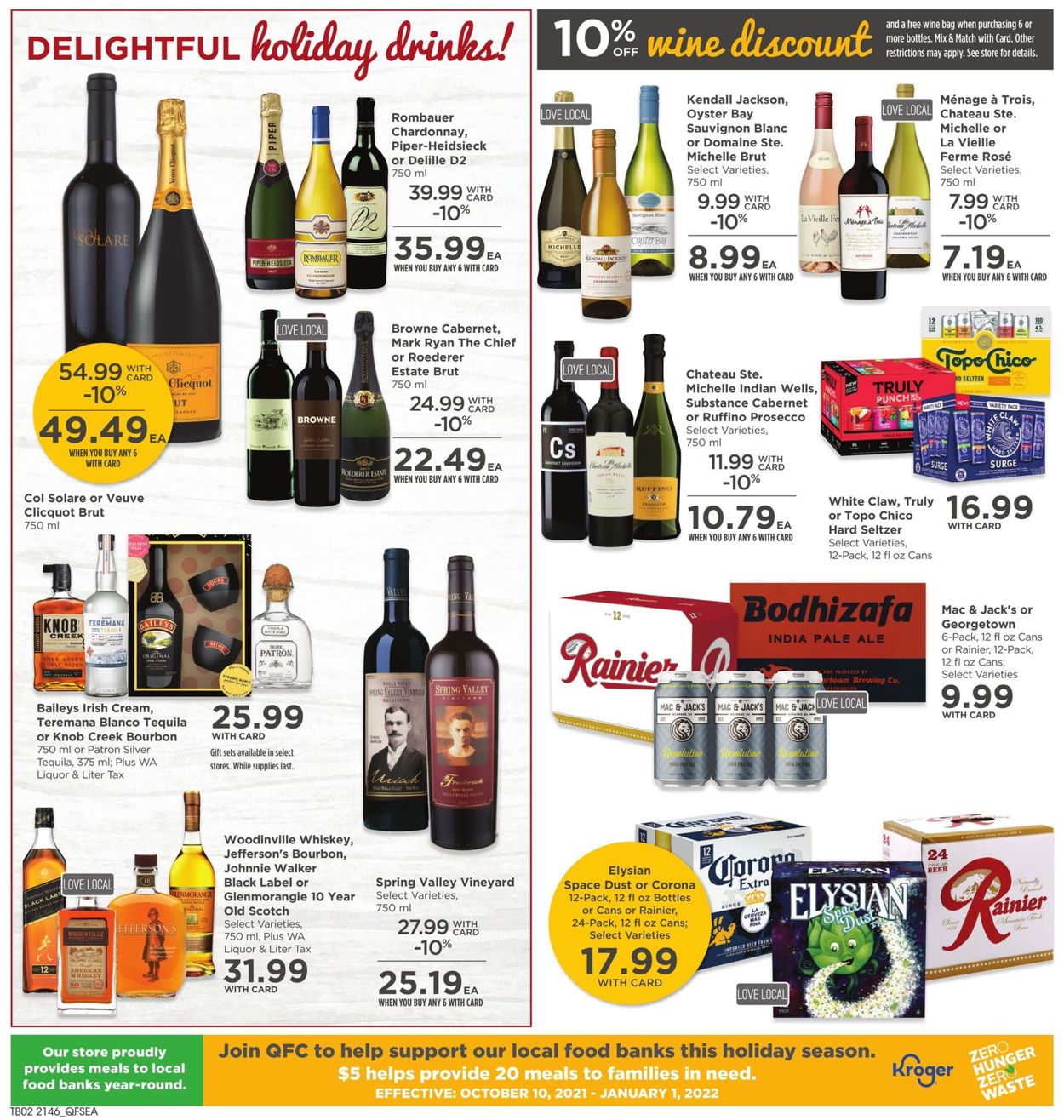 Catalogue QFC HOLIDAY 2021 from 12/15/2021