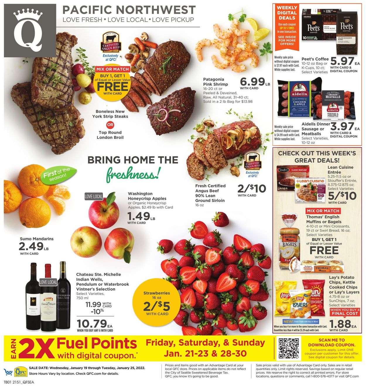 Catalogue QFC from 01/19/2022