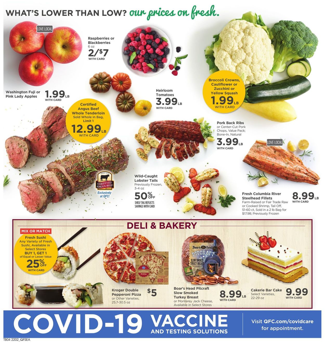 Catalogue QFC from 02/09/2022