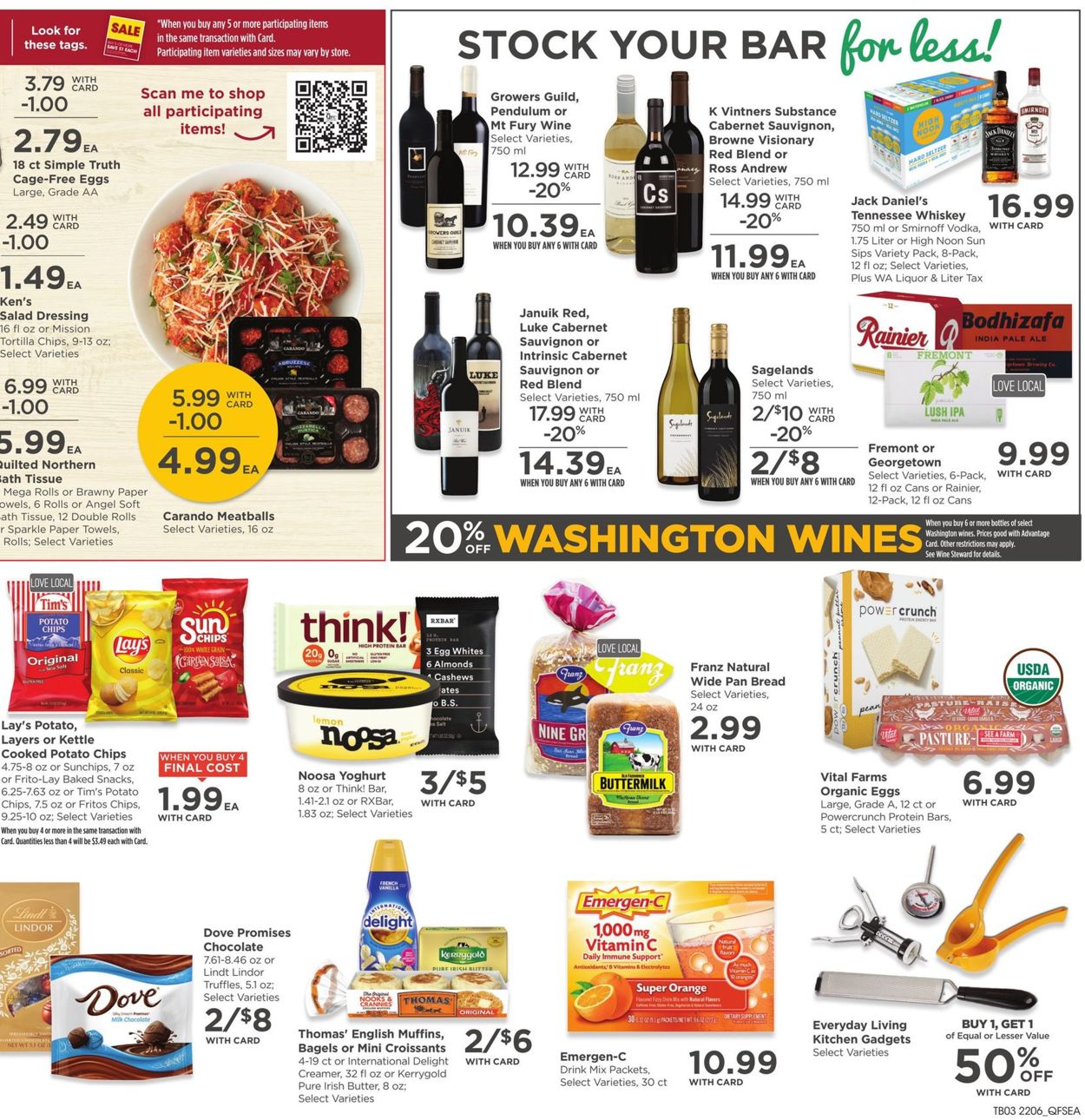 Catalogue QFC from 03/09/2022