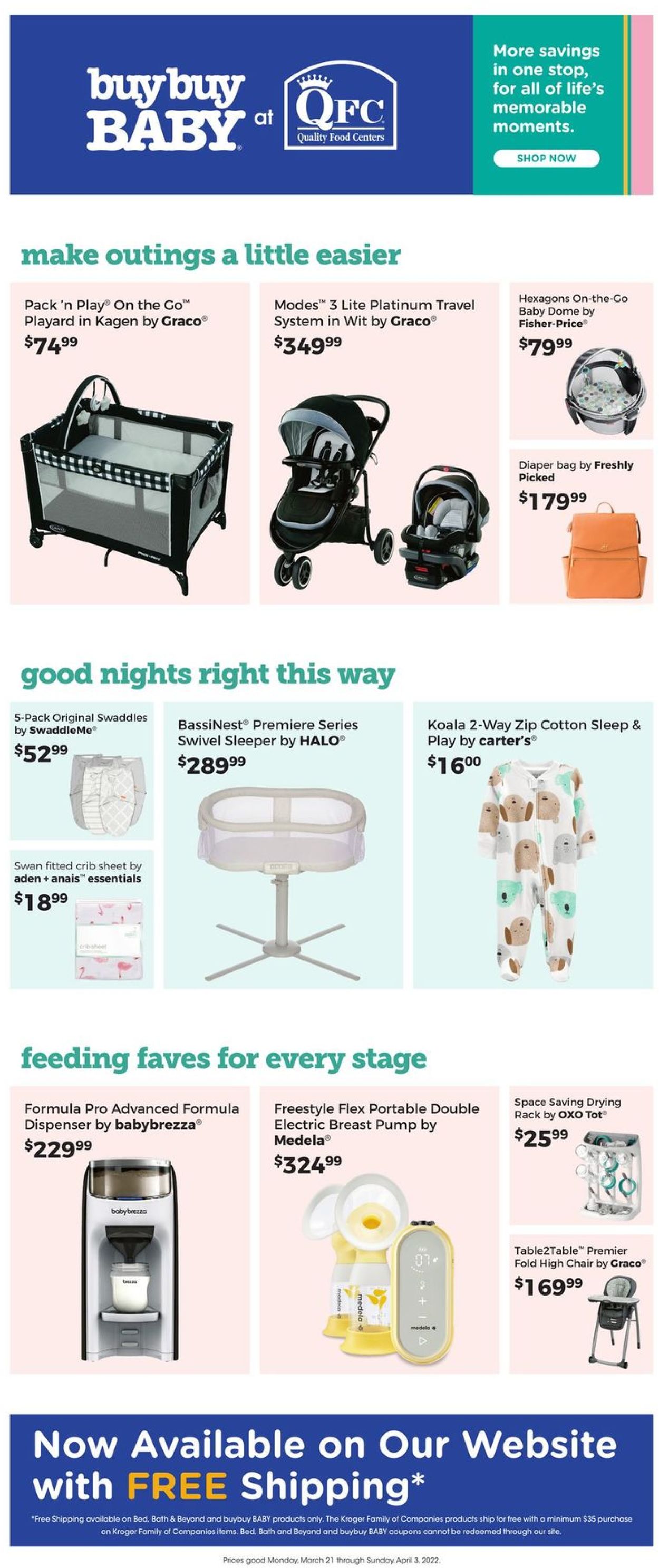 Catalogue QFC from 03/21/2022