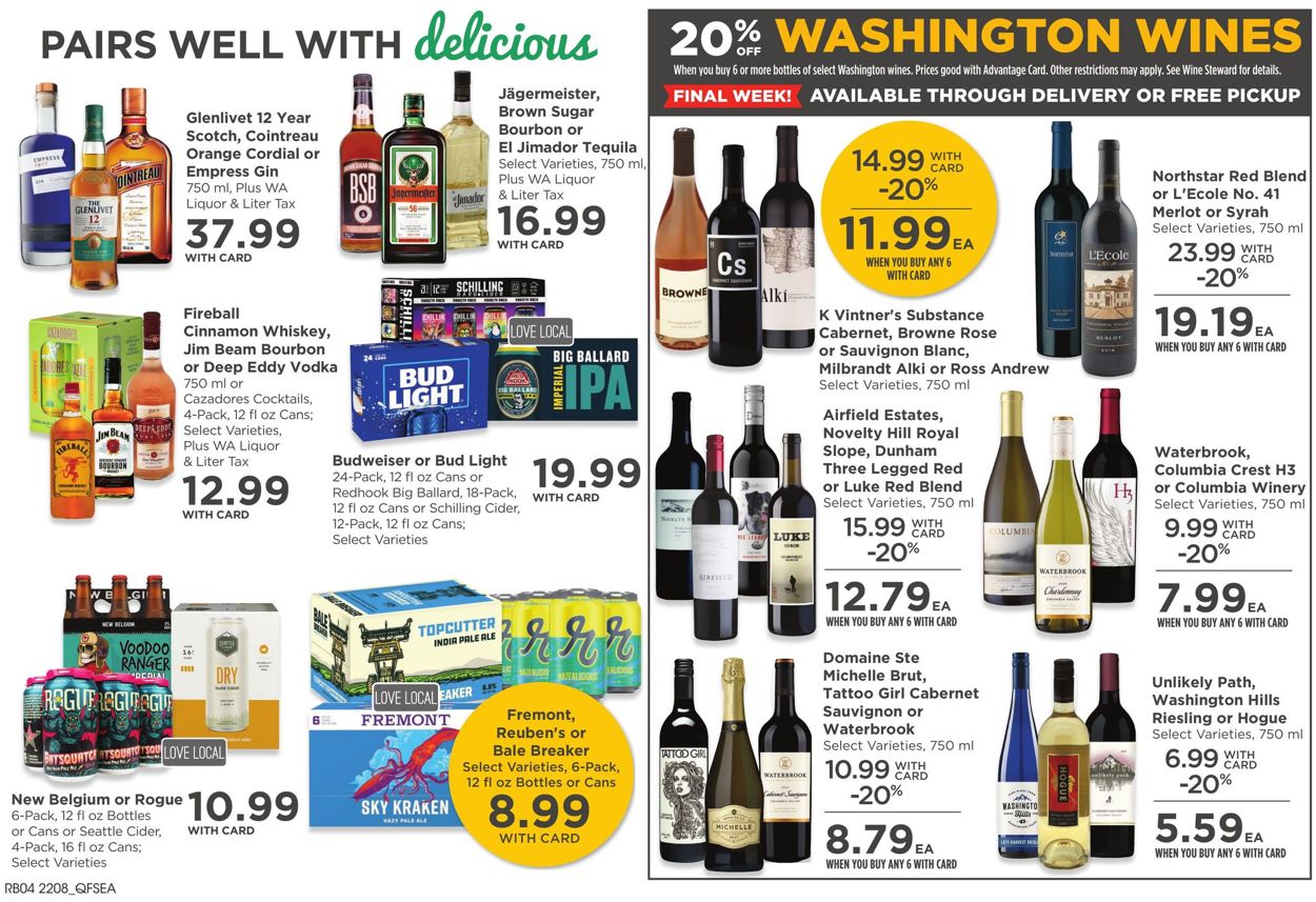 Catalogue QFC from 03/23/2022