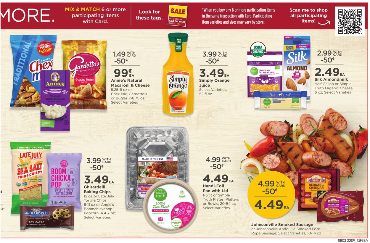 Catalogue QFC from 03/30/2022