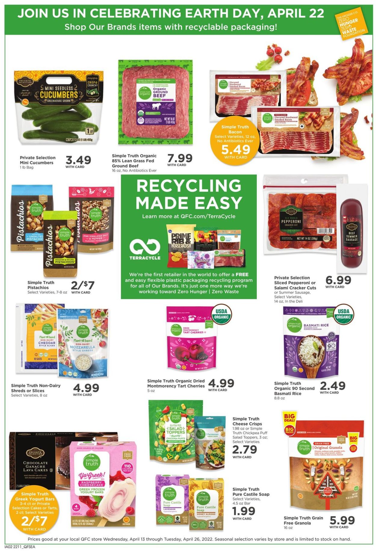 Catalogue QFC from 04/20/2022