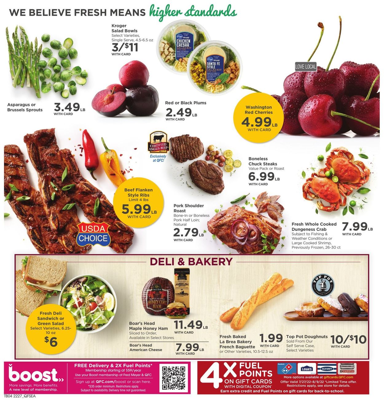 Catalogue QFC from 08/03/2022
